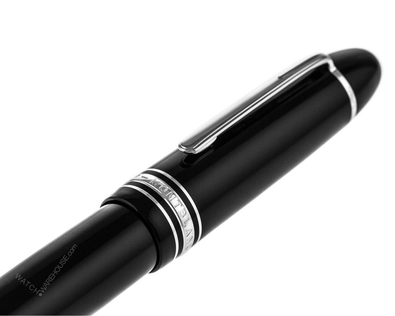 115384 Montblanc Meisterstuck Gold Coated 149 Black Resin Fountain Pen