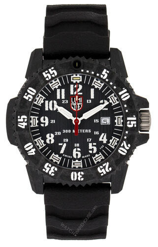 LUMINOX Master Carbon Seal 3800 Series Quartz SS Men's Watch XS.3801
