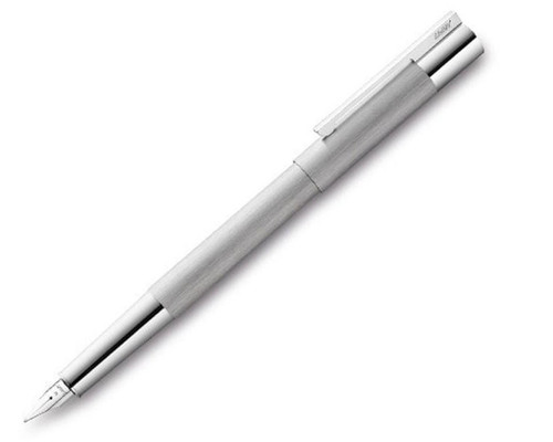 Lamy LAMY 051 Scala Brushed SS FineF Nib Fountain Pen 4030057 Lamy LAMY 051 Scala Brushed SS FineF Nib Fountain Pen 4030057