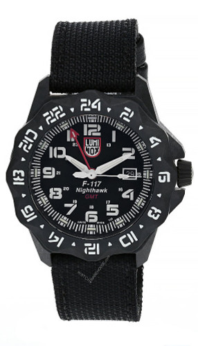 Luminox watches LUMINOX F-117 Nighthawk 6420 Series 44MM Fabric Strap Watch XA.6441