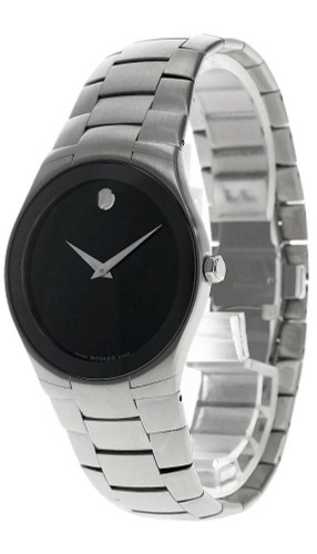 Movado watches MOVADO Strato Stainless Steel Black Museum Dial Mens Watch 0605608 Movado watches MOVADO Strato Stainless Steel Black Museum Dial Mens Watch 0605608