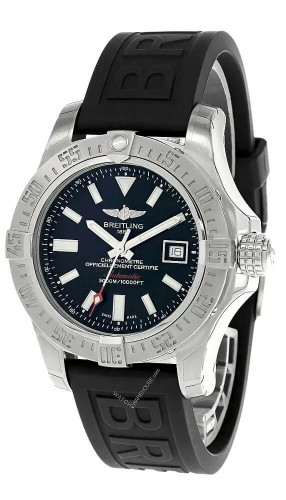 BREITLING Avenger II Seawolf BLK Dial Rubber Watch A1733110/BC30-152S