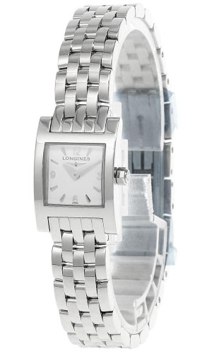 LONGINES Dolce Vita Stainless Steel White Dial Women's Watch L51614166