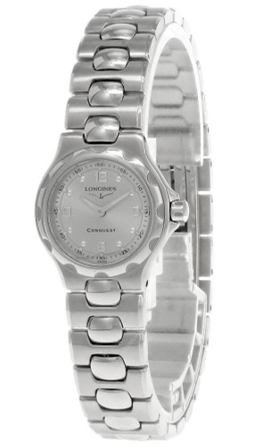 LONGINES Conquest Stainless Steel Silver Dial Women's Watch L11304766