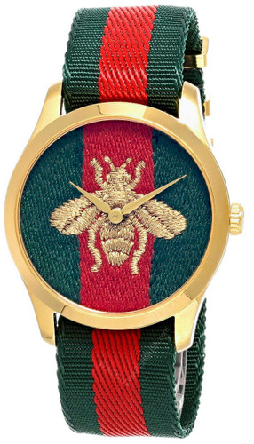 gucci nylon watch