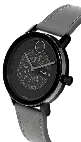 MOVADO Bold Evolution 40MM Gray LTHR 
