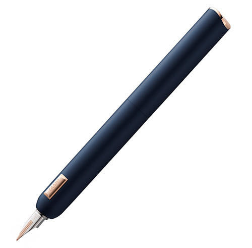 Lamy LAMY 081 Dialog Matt Dark Blue Lacquer Finish M Nib Fountain Pen 4034402 Lamy LAMY 081 Dialog Matt Dark Blue Lacquer Finish M Nib Fountain Pen 4034402