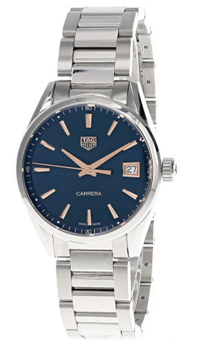 TAG Heuer Watches TAG HEUER Carrera Quartz 36MM Blue Dial Womens Watch WBK1312BA0652 TAG Heuer Watches TAG HEUER Carrera Quartz 36MM Blue Dial Womens Watch WBK1312BA0652