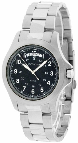 Hamilton watches HAMILTON Khaki Field King EOL Day DateSS Quartz Mens Watch H64451133 Hamilton watches HAMILTON Khaki Field King EOL Day DateSS Quartz Mens Watch H64451133