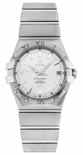 OMEGA Constellation Co-Axial Silver  Dial Men's Watch 123.10.35.20.02.001