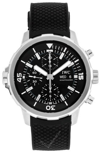 IWC watches IWC Schaffhausen Aquatimer 44MM CHRONO Black Dial Mens Watch IW376803