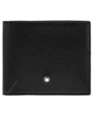 Montblanc Accessories MONTBLANC Meisterstuck 6cc BLK Italian Soft Grain LTHR Wallet 113305 Montblanc Accessories MONTBLANC Meisterstuck 6cc BLK Italian Soft Grain LTHR Wallet 113305