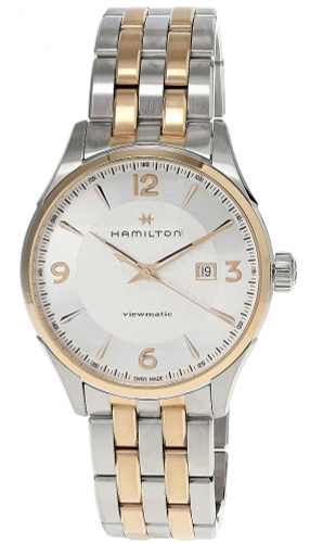 Hamilton watches HAMILTON Jazzmaster Viewmatic 44MM AUTO 2-Tone Watch H42725151