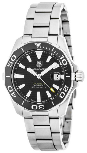 TAG Heuer Watches TAG HEUER Aquaracer Calibre 5 AUTO BLK Dial Mens Watch WAY211ABA0928 TAG Heuer Watches TAG HEUER Aquaracer Calibre 5 AUTO BLK Dial Mens Watch WAY211ABA0928