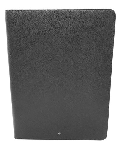 MONTBLANC Sartorial Large 5Pocket Dark Gray Zip Leather Notepad 116356