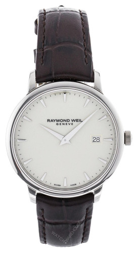 Raymond Weil Watches RAYMOND WEIL Toccata Ivory Dial Brown LTHR Unisex Watch 5488-STC-40001 Raymond Weil Watches RAYMOND WEIL Toccata Ivory Dial Brown LTHR Unisex Watch 5488-STC-40001