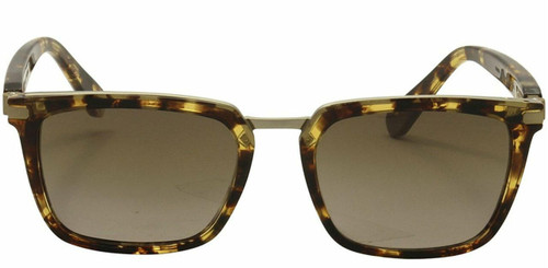 Eyewear Brands Brioni Brown Havana Acetate Rectangular Women Sunglasses BR0005S-002