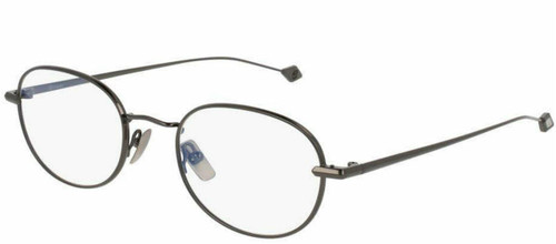 Eyewear Brands Brioni Dark Ruthenium Metal Oval Men Optical Frame Eyewear BR0028O-003