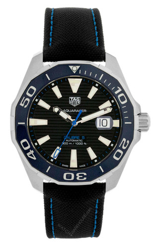 TAG HEUER Aquaracer Calibre-5 Black Dial Men's Watch WAY201C.FC6395