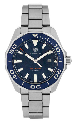 TAG Heuer Watches TAG HEUER Aquaracer 43MM Quartz Blue Dial Mens Watch WAY101CBA0746 TAG Heuer Watches TAG HEUER Aquaracer 43MM Quartz Blue Dial Mens Watch WAY101CBA0746