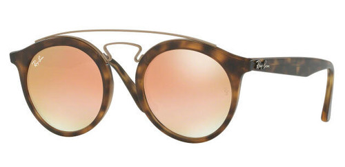 Eyewear Brands RAY-BAN Gatsby I Tortoise Round Havana 46MM Sunglasses RB4256 6267B9 Eyewear Brands RAY-BAN Gatsby I Tortoise Round Havana 46MM Sunglasses RB4256 6267B9