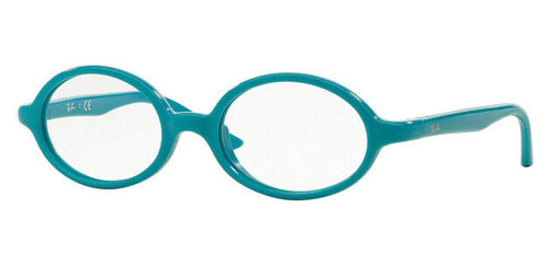 RAY-BAN Junior Oval Blue Plastic 42MM Kids Eyeglasses RY1545 3637 