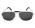 Eyewear Brands CARTIER Pilot Silver Lens 60-14-140MM Mens Sunglasses CT0102S 004