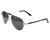 Eyewear Brands CARTIER Pilot Silver Lens Metal 60-14-140MM Mens Sunglasses CT0101S 004