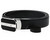 Montblanc Accessories MONTBLANC Octagonal Shiny Black Cut-to-Size LTHR Business Belt 123893