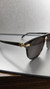 Eyewear Brands CARTIER PANTHERE Black Buffalo Horn  Grey Lens Men's Sunglasses Limited Edition CT0200S-001 