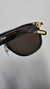 Eyewear Brands CARTIER PANTHERE Black Buffalo Horn  Grey Lens Men's Sunglasses Limited Edition CT0200S-001 