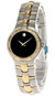Movado watches MOVADO Medalist 28MM Black Dial Diamond Womens Watch 0604810