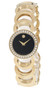 Movado watches MOVADO Rondiro 24MM Black Dial Diamond Bezel Womens Watch 0605529
