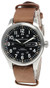 Hamilton watches HAMILTON Khaki Field 42MM AUTO Black Dial Cowhide LTHR Watch H70535531