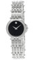Movado watches MOVADO Aviso 26MM S-Steel Black Museum Dial Womens Watch 84-36-829