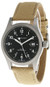 Hamilton watches HAMILTON Khaki Field 38MM BLK Dial Canvas Strap Mens Watch H69439933