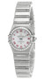 Omega watches OMEGA Constellation 22.5MM QTZ MINI White Dial DIA Bezel Watch 1466.63.00/14666300