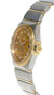 Omega watches OMEGA Constellation CO‑AXIAL 35MM Gold Dial Unisex Watch 123.20.35.20.58.001