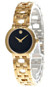 Movado watches MOVADO Estimo S-Steel Black Dial Bracelet Womens Watch 0604887Black