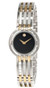 Movado watches MOVADO Esperanza Stainless Steel BLK Dial 2-Tone Womens Watch 0605090