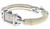 Gucci watches GUCCI Petite Silver Dial Ivory Bamboo Bangle Womens Watch YA068535