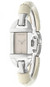 Gucci watches GUCCI Petite Silver Dial Ivory Bamboo Bangle Womens Watch YA068535