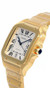 Cartier watches CARTIER SANTOS DE CARTIER L 18K 39.8MM Silver Dial Mens Watch WGSA0029