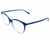 Eyewear Brands GUCCI Square Full Rim Blue Clear Lens 51-16-145MM Womens Eyewear GG0550O 004