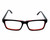 Eyewear Brands CARTIER Black/Red Lens 55-17-145MM Unisex Eyeglasses CT0005O-004