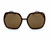 Eyewear Brands GUCCI Havana/Brown Lens 55-140MM Womens Sunglasses GG0890S 002
