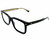Eyewear Brands GUCCI Black/Gold/Transparent 54-18-145MM Mens Eyeglasses GG0914O 001