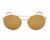 Eyewear Brands GUCCI Round Gold/Brown Lens 56-145MM Womens Sunglasses GG0680S 003