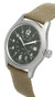 Hamilton watches HAMILTON Khaki Field 38MM SS Olive GRN Dial Canvas Mens Watch H68201963