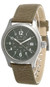 Hamilton watches HAMILTON Khaki Field 38MM SS Olive GRN Dial Canvas Mens Watch H68201963